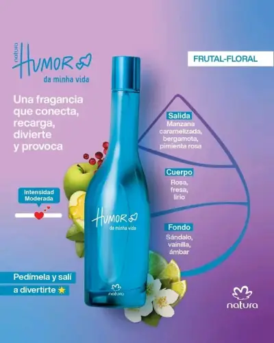 Perfume Natura Humor Da Minha Vida 75ml - miniatura 1