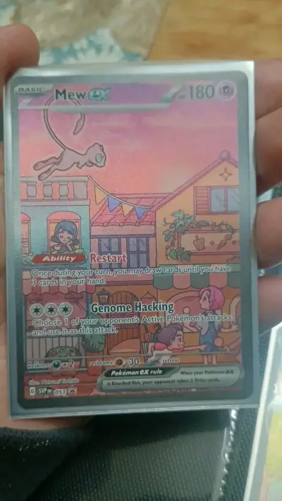 Carta Pokémon Mew EX Holográfica - miniatura 1