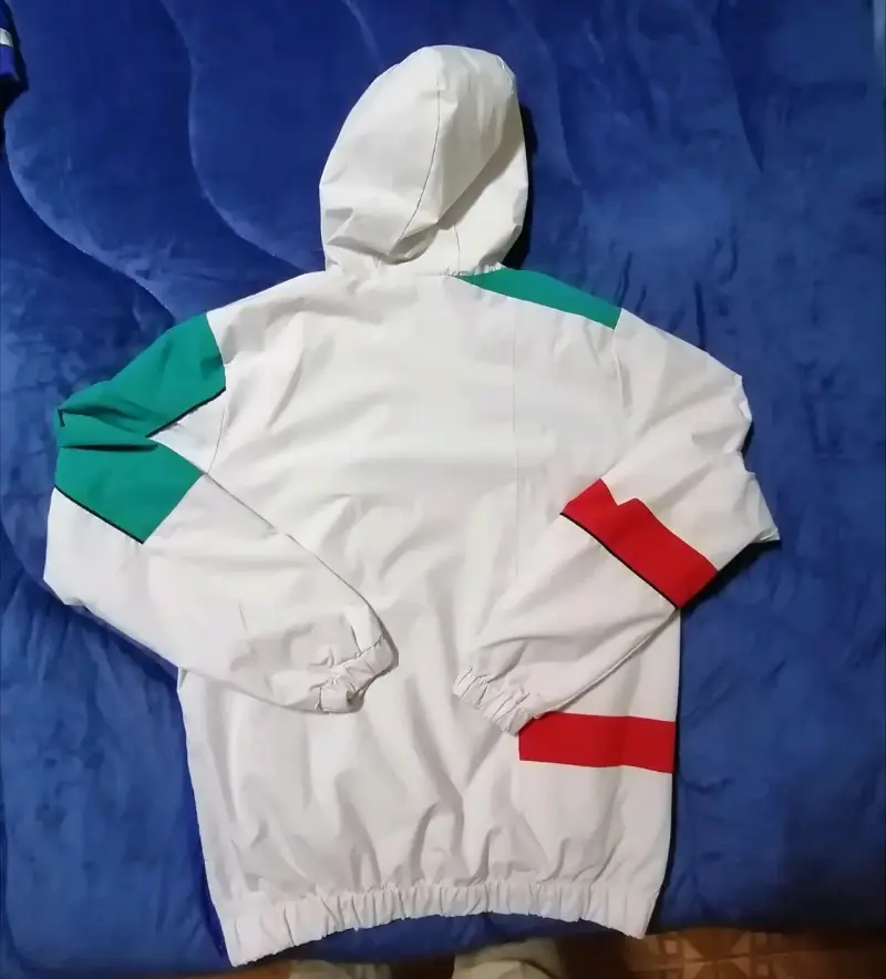 Cortaviento Ellesse blanco con capucha - 2