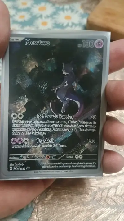 Carta Pokémon Mewtwo Reflective Barrier - miniatura 1