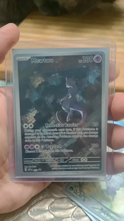 Carta Pokémon Mewtwo Reflective Barrier - miniatura 2