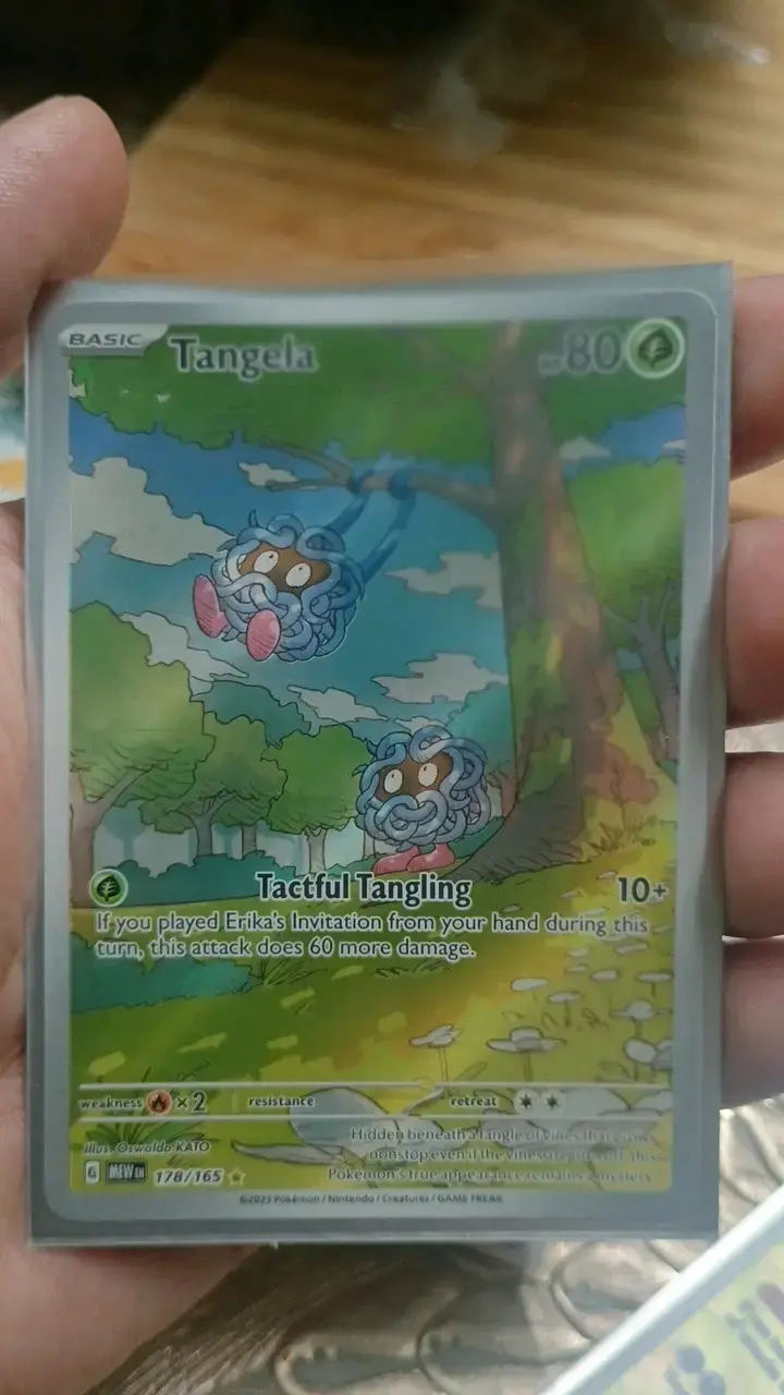 Carta Pokémon Tangela Holo Rara - 1