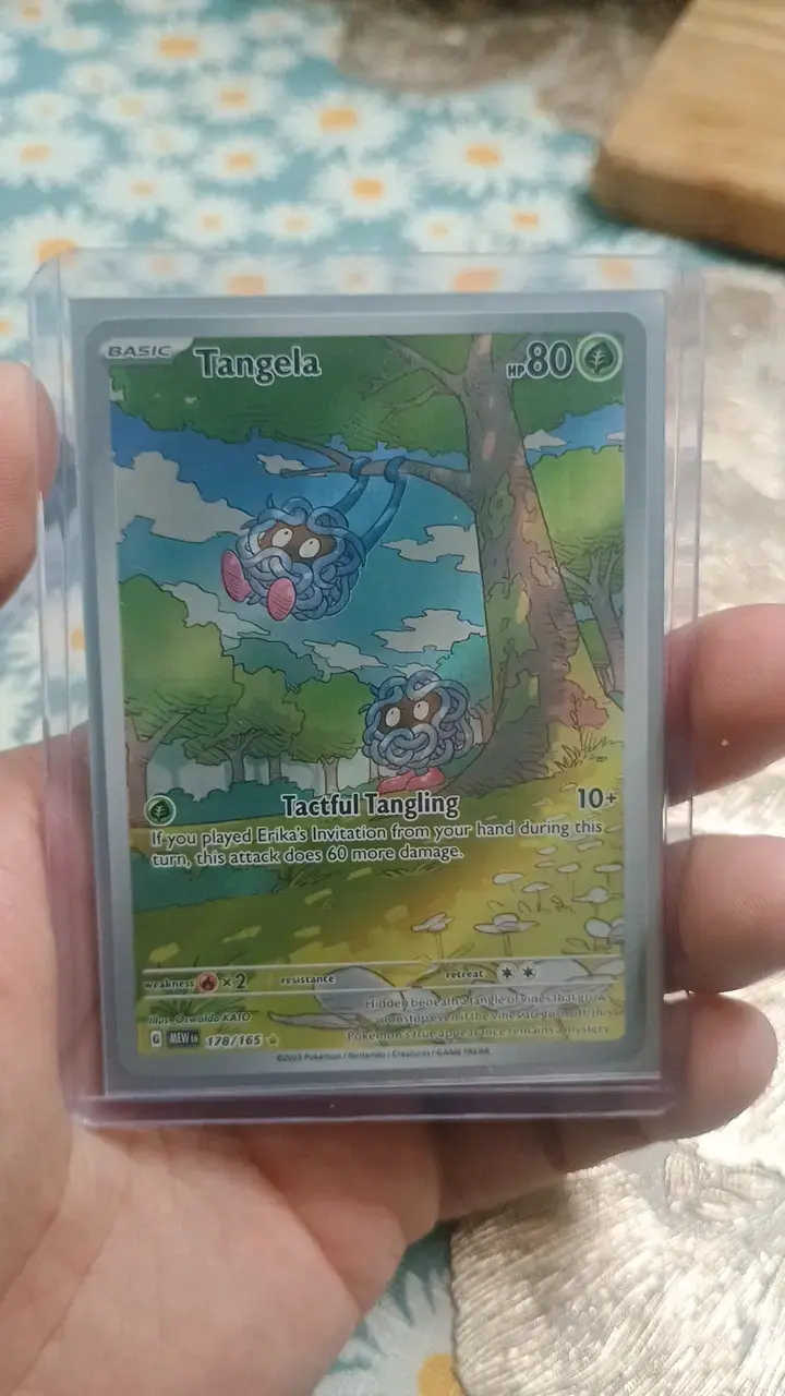 Carta Pokémon Tangela Holo Rara - 2