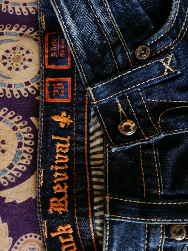 Jeans Rock Revival para mujer talla 26 - 4