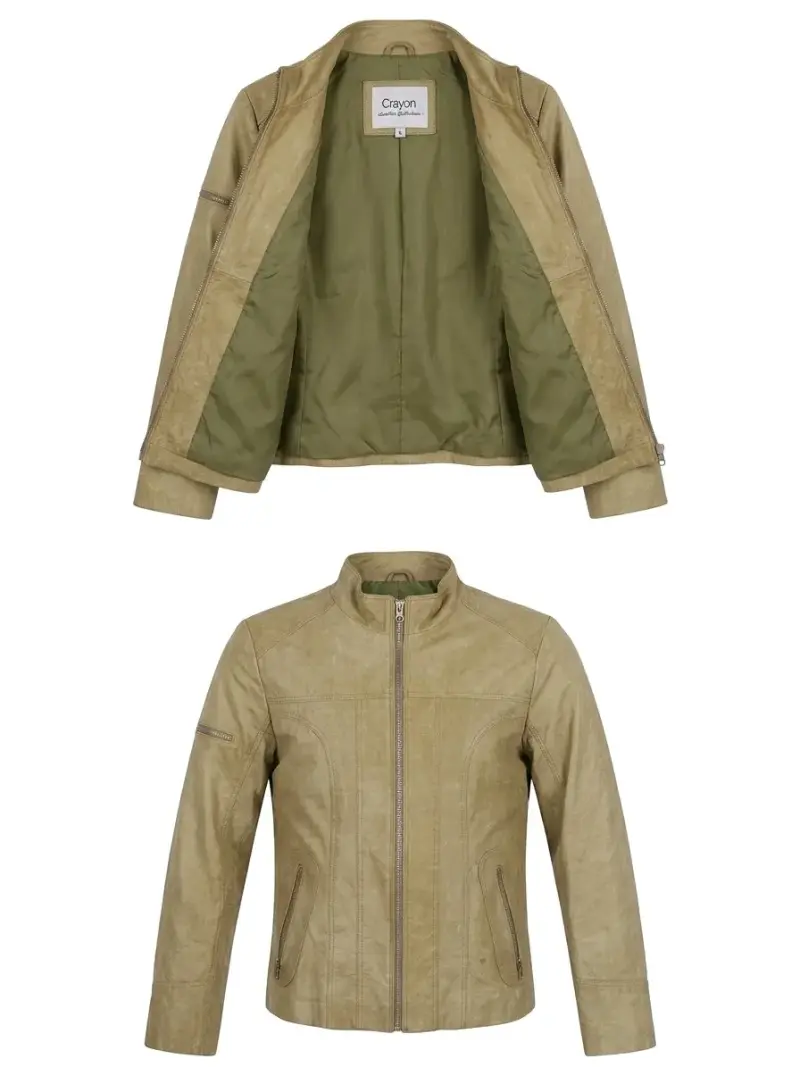 Chaqueta 100% Cuero Argentino / Mujer