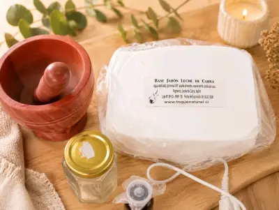 Kit para hacer jabón artesanal con base de leche de cabra - miniatura 2