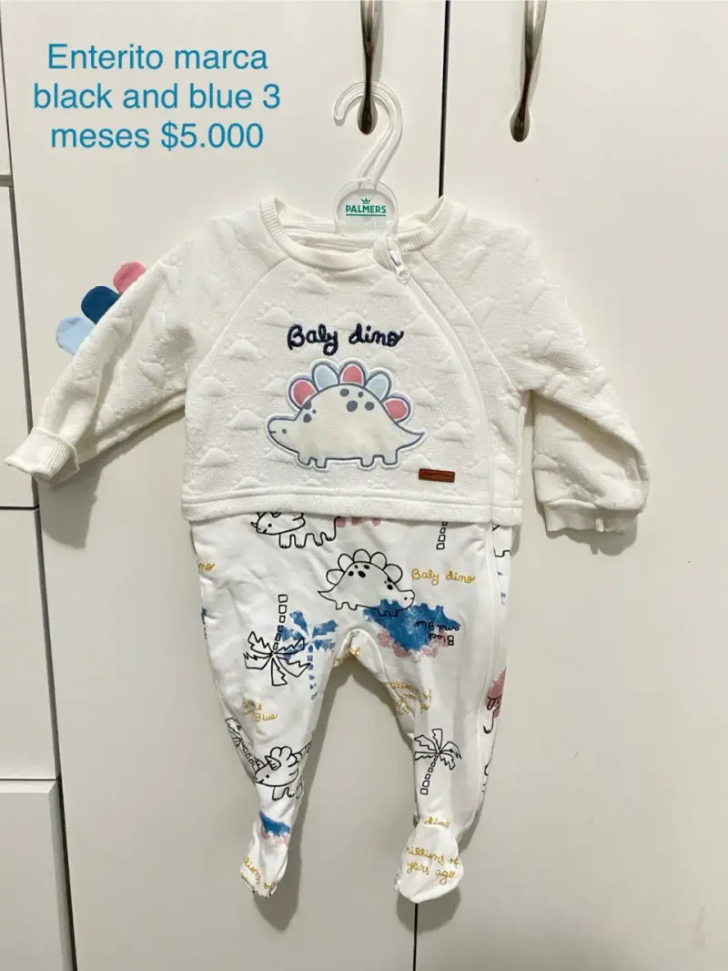 Enterito para bebé con diseño de dinosaurio