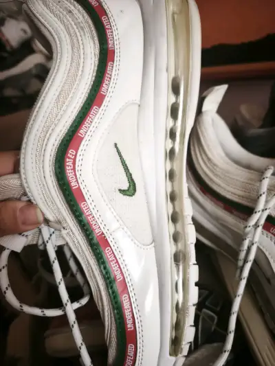 Zapatillas deportivas blancas Undefeated Nike Air Max 97 - miniatura 2