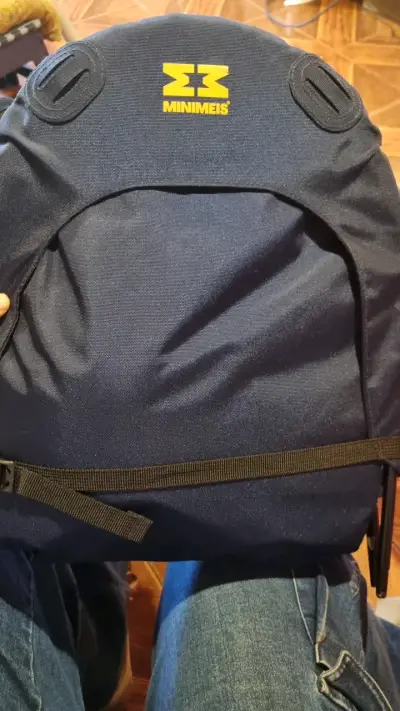 Mochila portabebés Minimeis G4 azul - miniatura 1