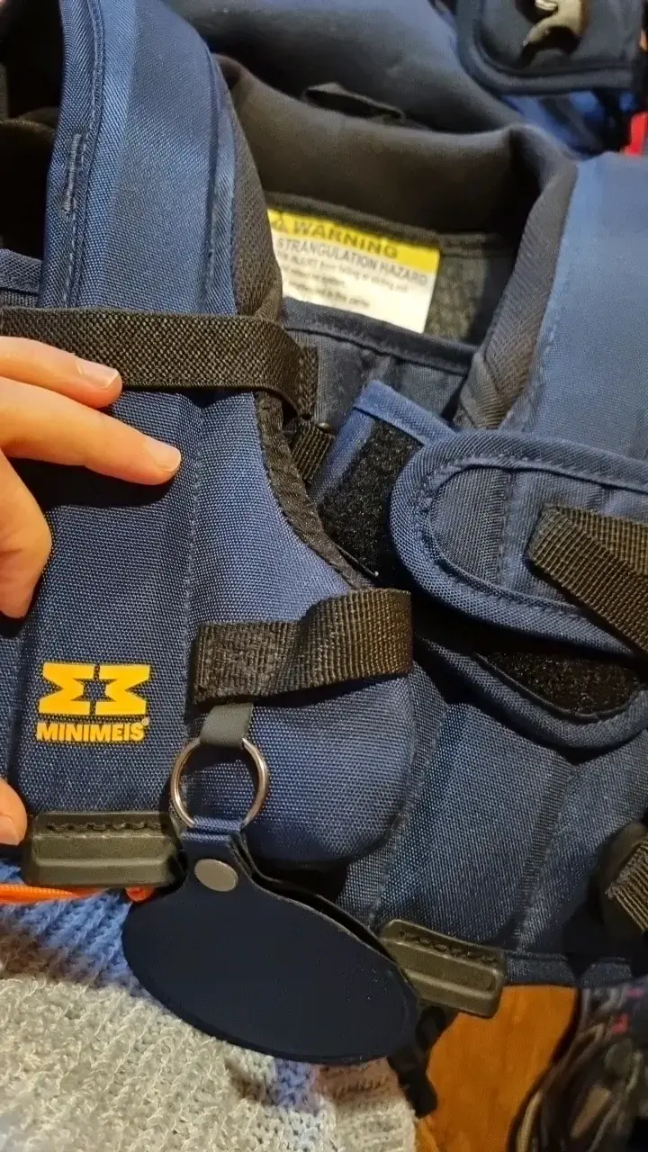 Mochila portabebés Minimeis G4 azul - 3