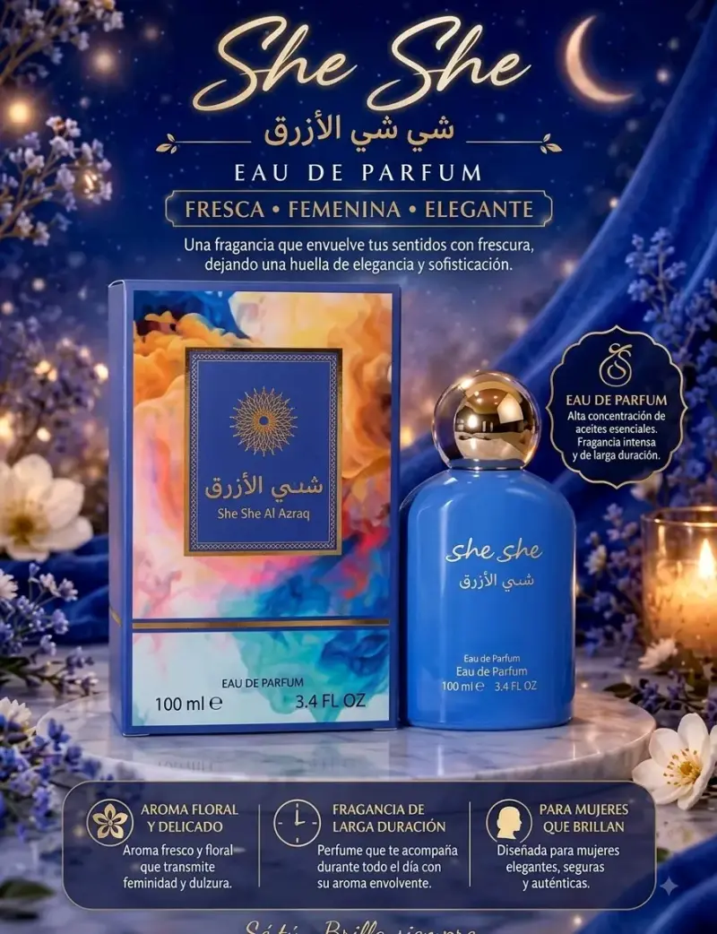 Perfume She She Al Azraq Eau de Parfum 100ml