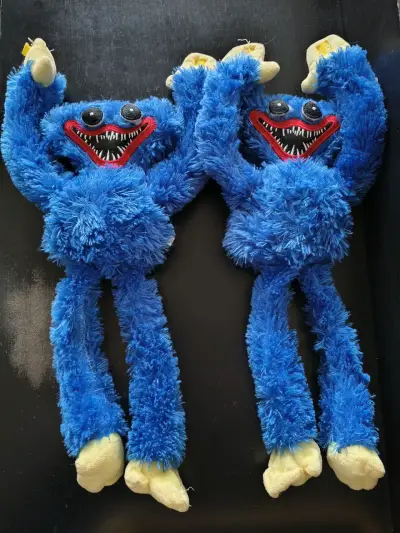 Peluche Huggy Wuggy azul suave y divertido - miniatura 1