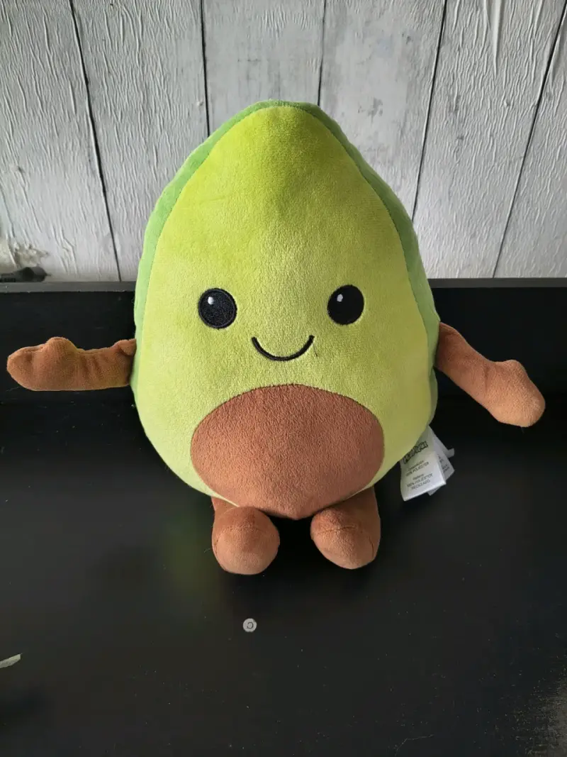 Peluche de aguacate PlushMania verde suave - 4