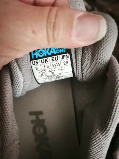 Zapatillas deportivas Grises Hoka one one - miniatura 5