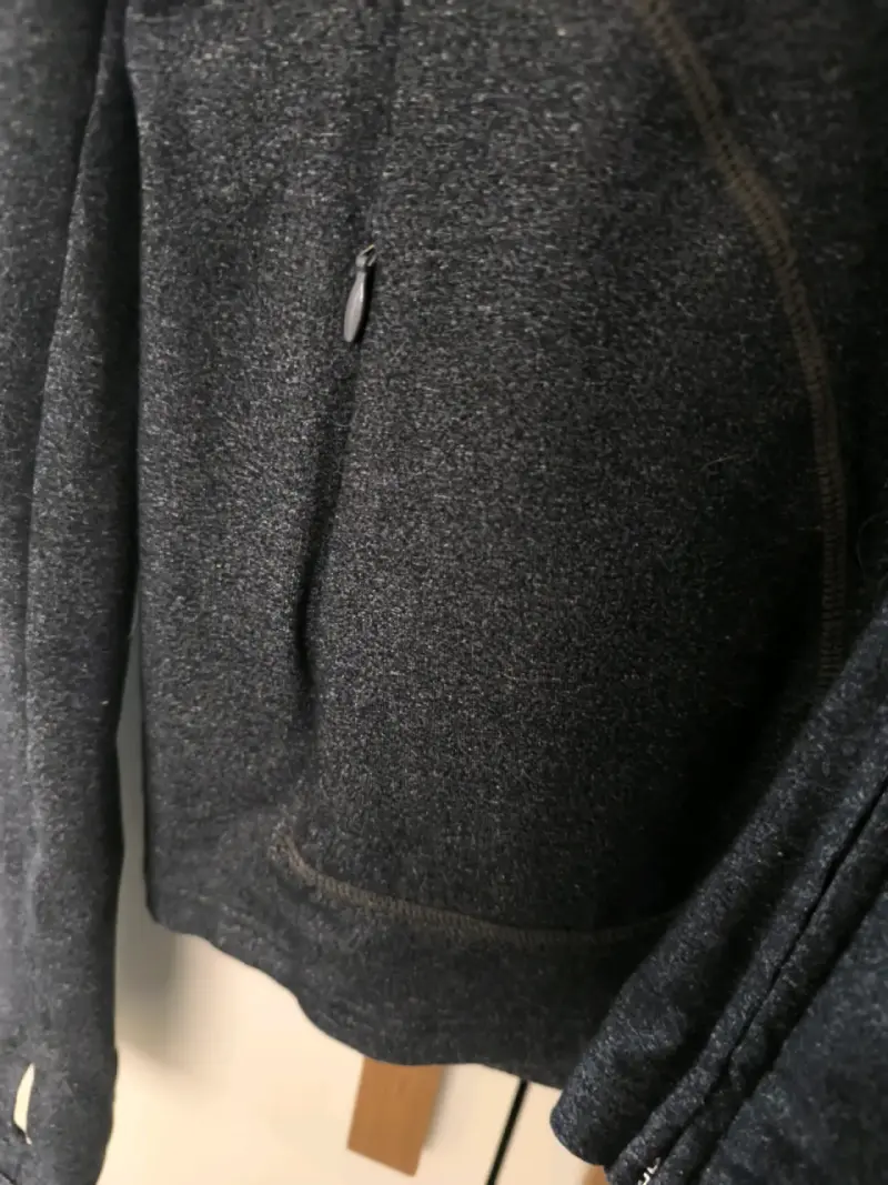 Chaqueta deportiva gris GapFit con cierre - 3