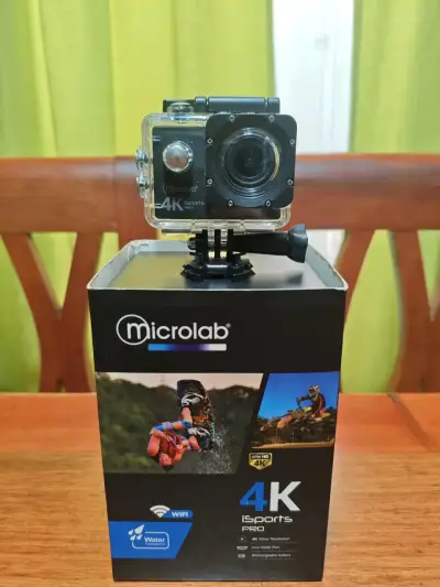 Cámara de Acción 4K Microlab iSports Pro WiFi - miniatura 1