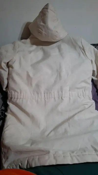 Chaqueta beige marca Only talla L - miniatura 6