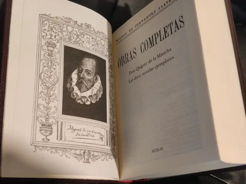 Libro Obras Completas (I) de Miguel de Cervantes - 3