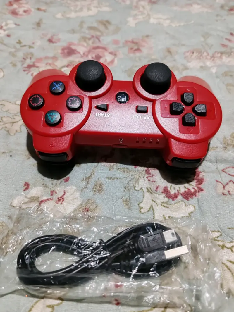 Control inalámbrico nuevo para PS3 con cable USB - 2