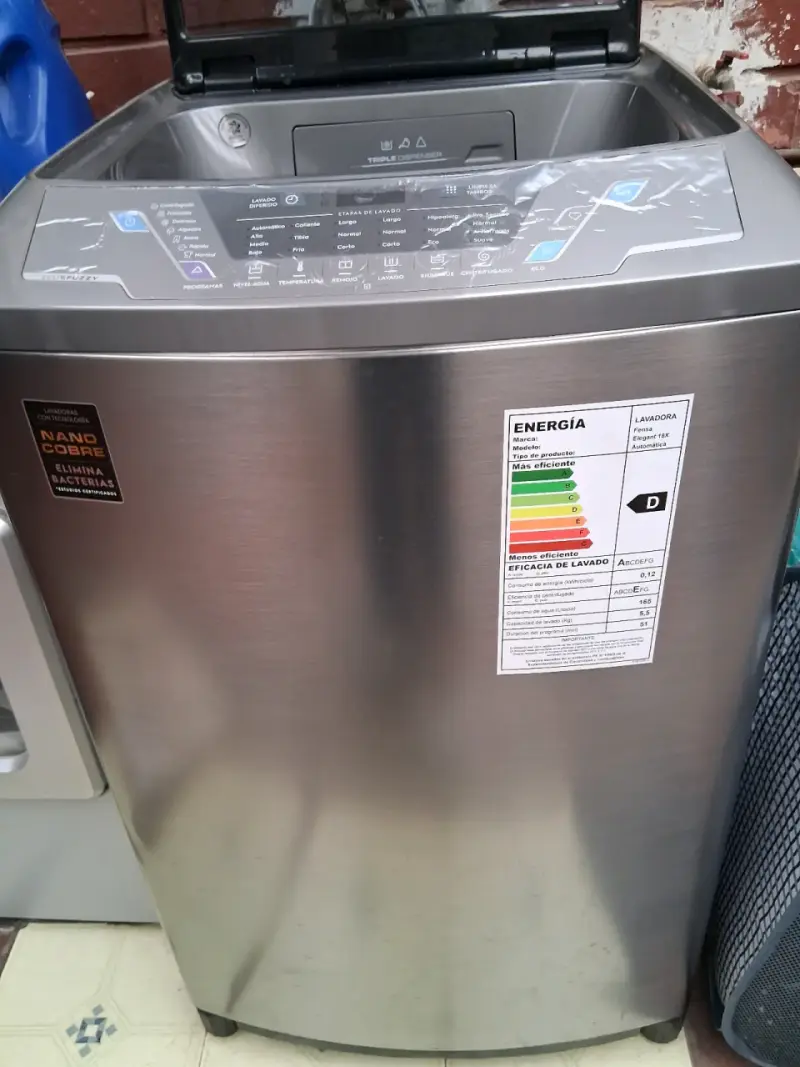 Lavadora carga superior Fensa 43 kg - 2