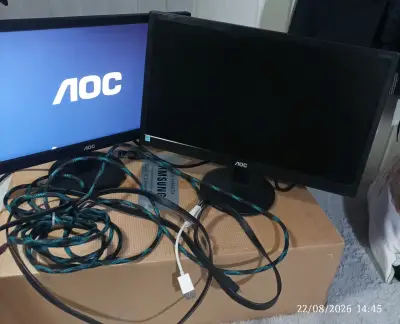 Monitores AOC de 18,5 pulgadas con cables - miniatura 5