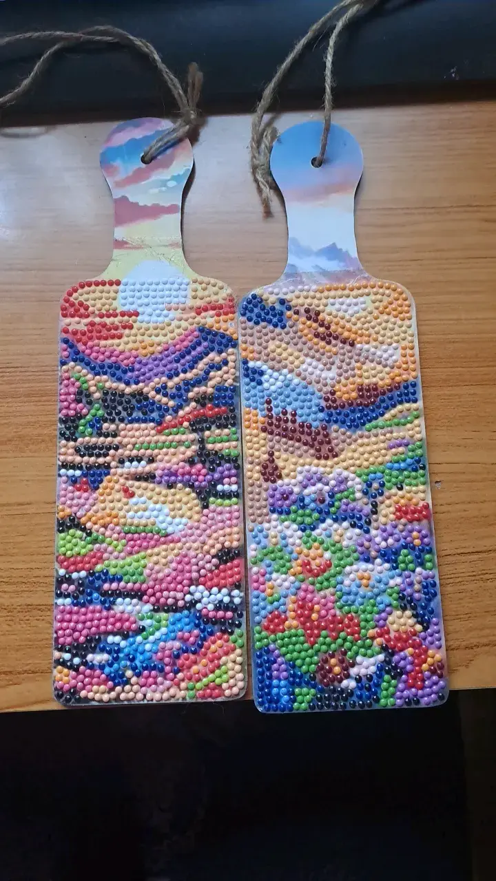 Tablas decorativas con diseño de paisajes - 3