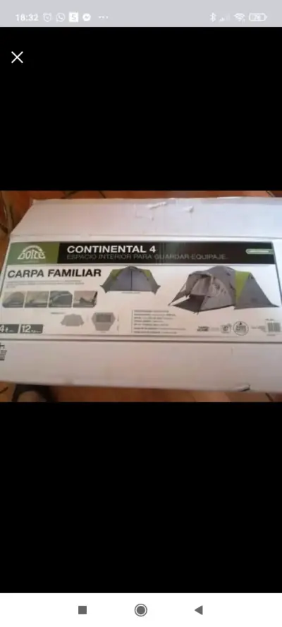Carpa Doite 4 Personas Iglu Continental - miniatura 4