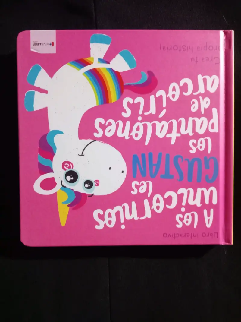 Libro infantil interactivo de dinosaurios y unicornios - 3