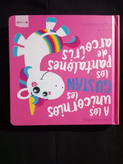 Libro infantil interactivo de dinosaurios y unicornios - miniatura 3