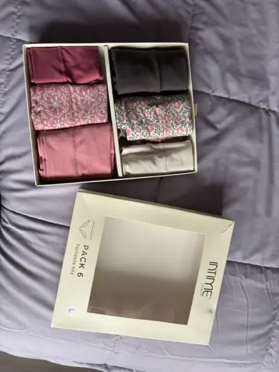 Pack de 6 Pantaletas Altas Intime Lingerie - miniatura 2