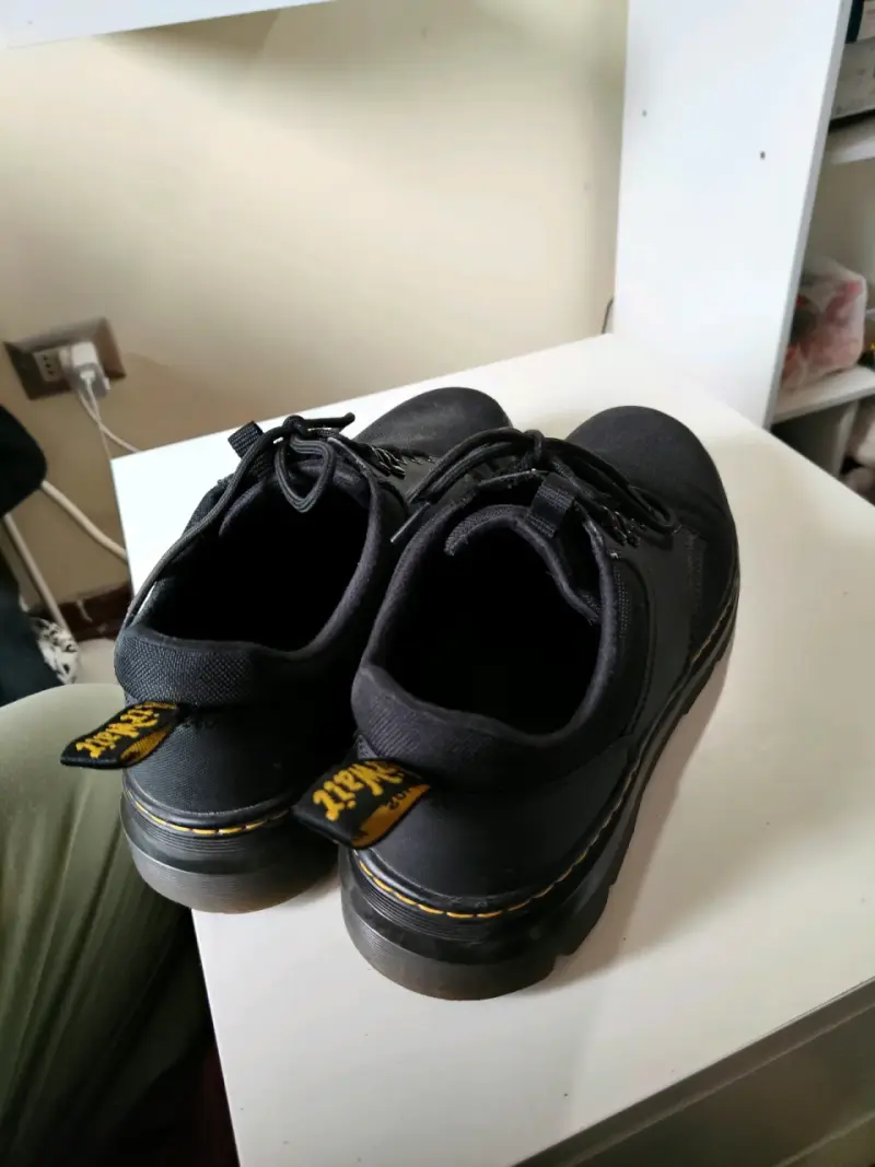 Zapatos de cuero negro Dr. Martens Reeder - 2