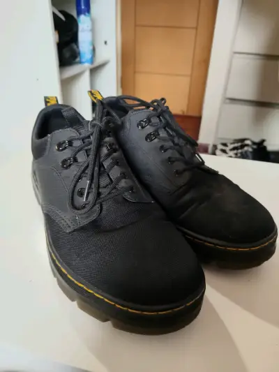 Zapatos de cuero negro Dr. Martens Reeder - miniatura 3