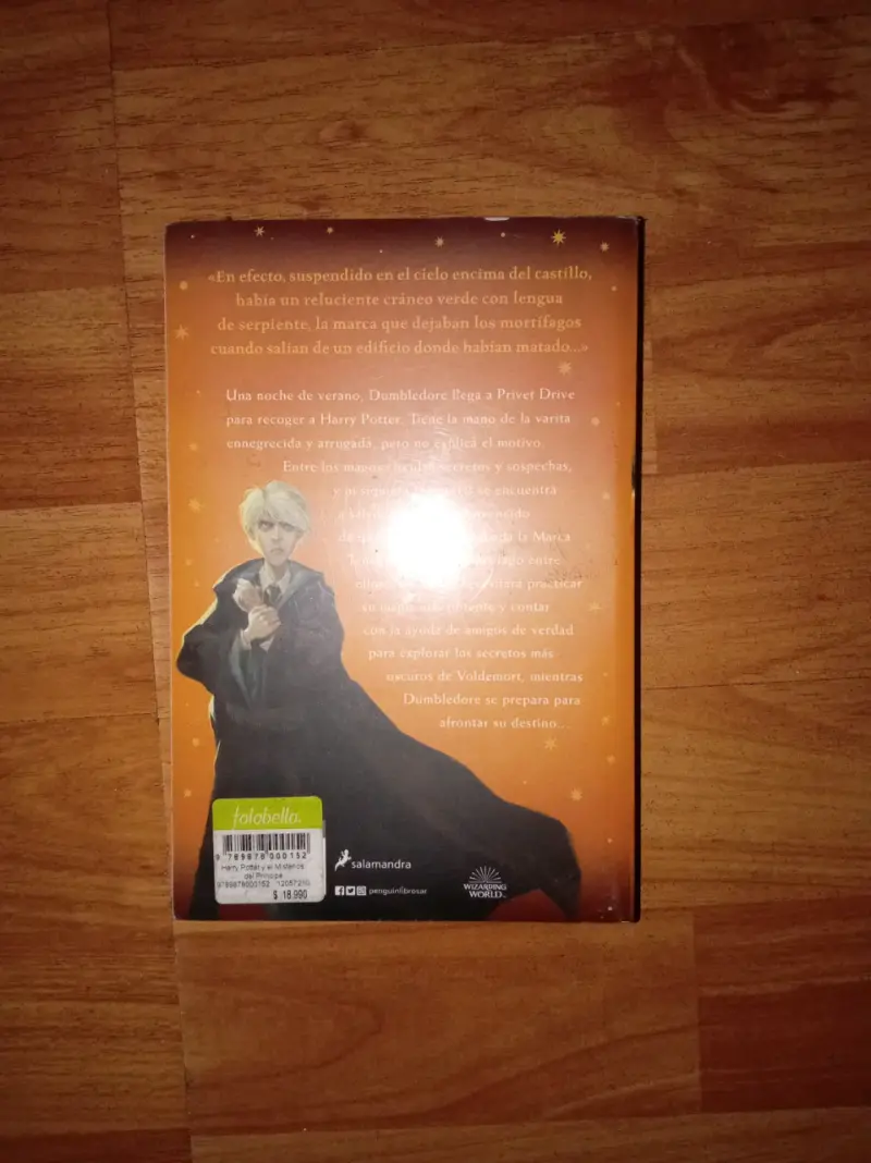 Libro Harry Potter y el Misterio del Príncipe de J.K. Rowling - 3