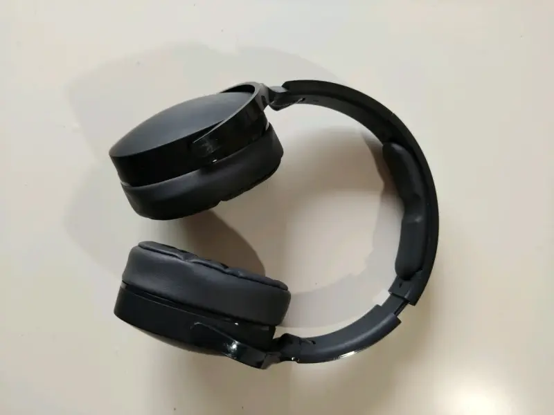 Auriculares inalámbricos Bluetooth plegables negros - 3