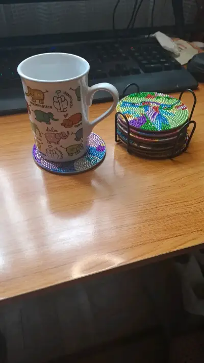 Posavasos decorativos con diseño de aves - miniatura 5