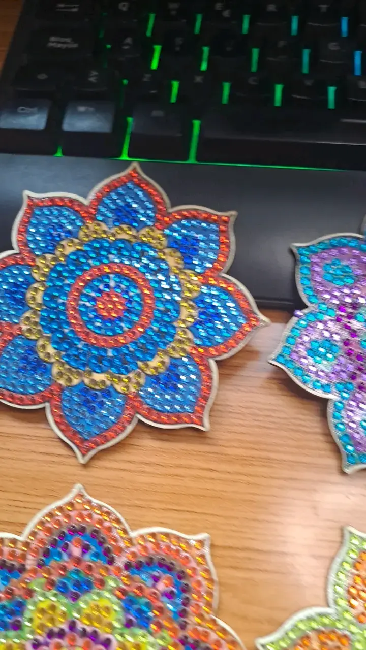 Set de Posavasos Mandala Decorativos - 2