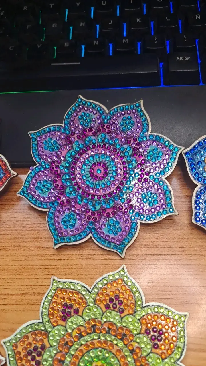 Set de Posavasos Mandala Decorativos - 3