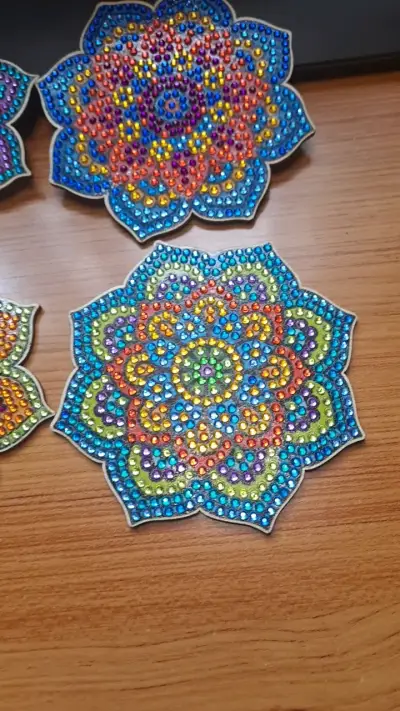 Set de Posavasos Mandala Decorativos - miniatura 5