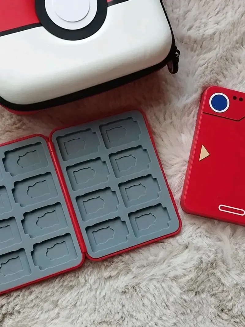 Estuche rojo para tarjetas de juego Nintendo Switch - 3