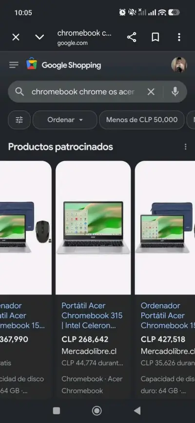Chromebook Acer 315 con Chrome OS - miniatura 1