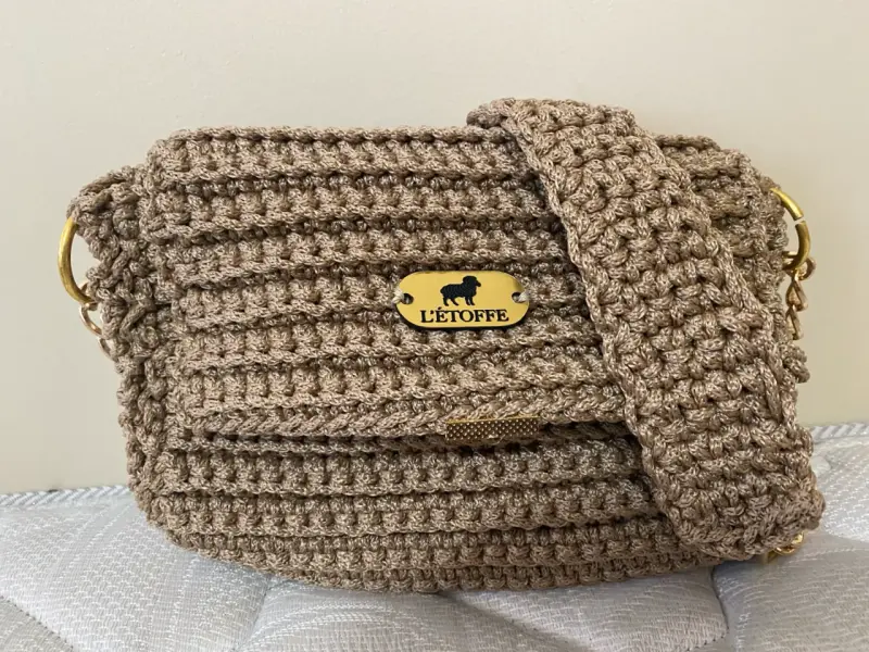Cartera de mano tejida - 2