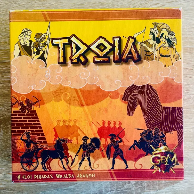 Juego de mesa Troia estrategia mitológica