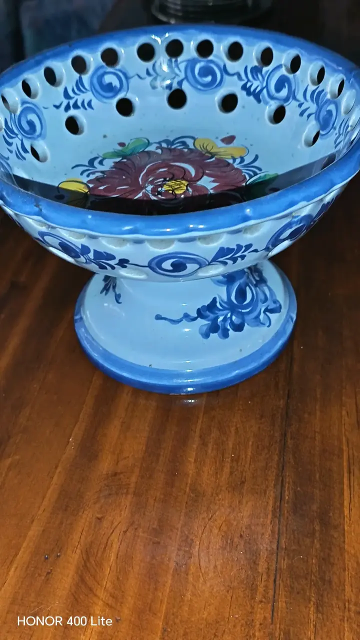 Frutero de cerámica pintado a mano Portugal - 3