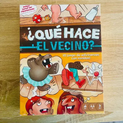 Juego de mesa ¿Qué Hace El Vecino? con sonidos - miniatura 1