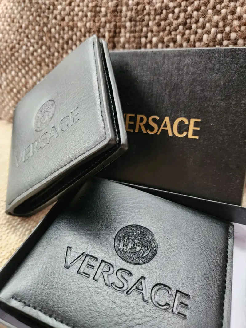 Billetera Tommy Hilfiger, Lacoste Versace en caja - 3