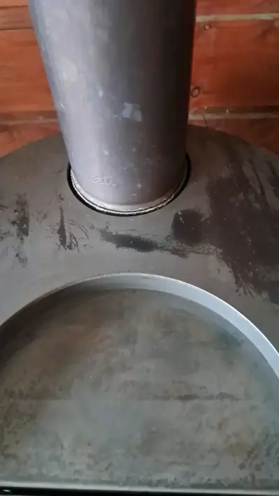 Estufa a leña Amesti en buen estado - miniatura 4