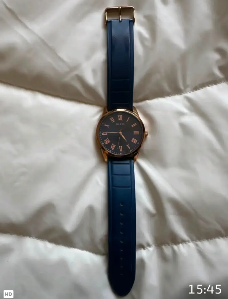 Reloj Guess para hombre con correa azul - 2