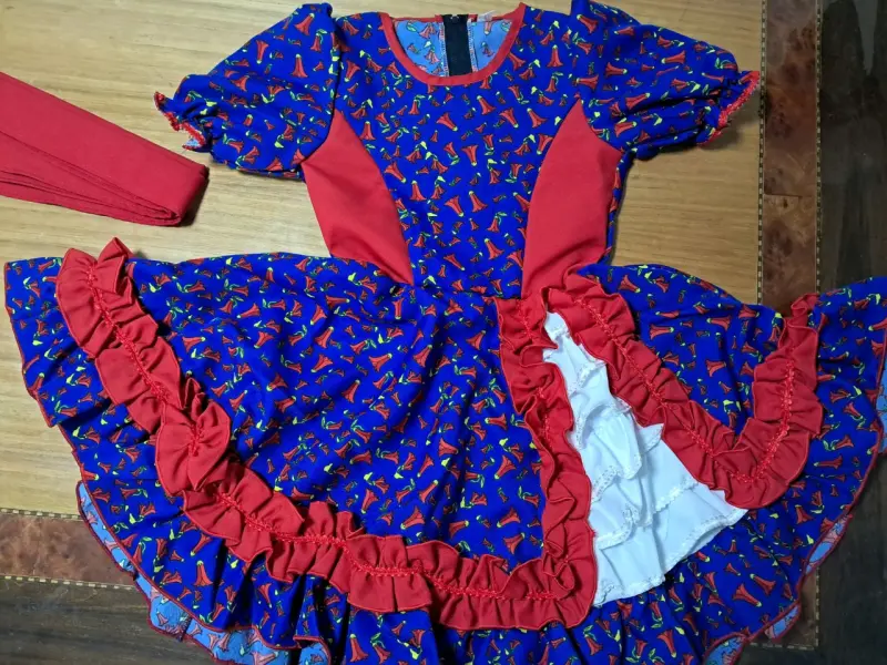 Vestido huasa nacional