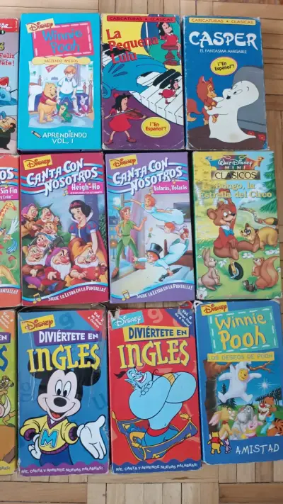 Colección de VHS infantiles Disney y Hanna-Barbera - miniatura 2
