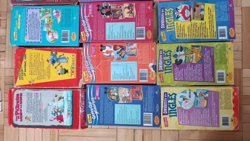 Colección de VHS infantiles Disney y Hanna-Barbera - 3